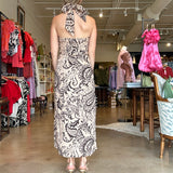 Havana Nights Halter Dress