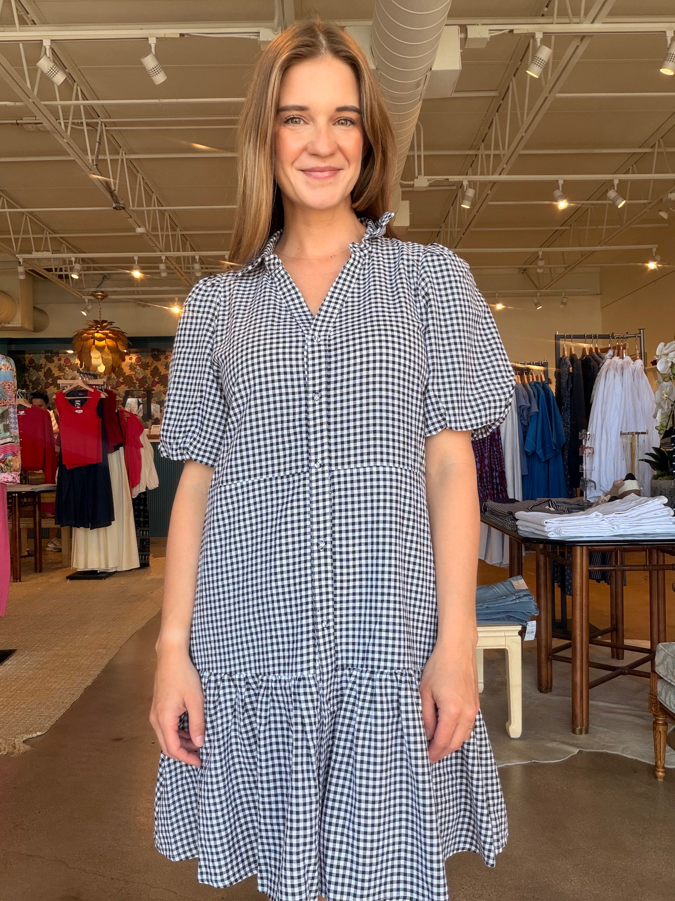drop waist gingham dress Jason Wu Gingham Drop Waist Dress by Jason Wu