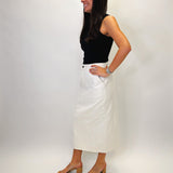 Dressy Twist Tee- Black