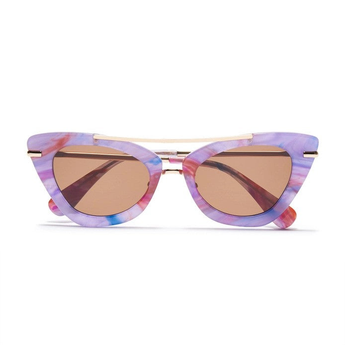 Orchid Aviator Sunglasses Elle Maxine