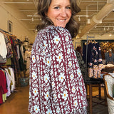 Anouk Blouse - Esme Garnet - Elle Maxine