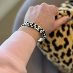 Aquarius Stack - Black/White (Thin) - Elle Maxine