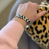 Aquarius Stack - Black/White (Thin) - Elle Maxine