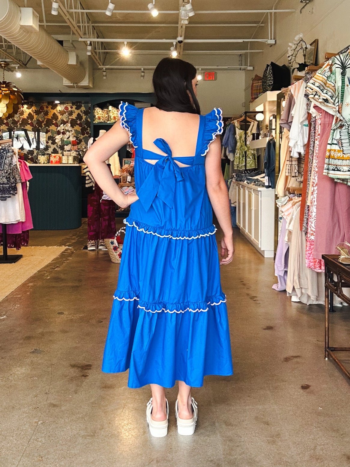 Azure Maxi Dress - Elle Maxine