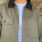 Barn Jacket - Burnt Olive - Elle Maxine