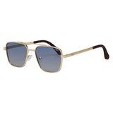 Brooks Sunglasses - Gold/Blue - Elle Maxine