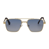Brooks Sunglasses - Gold/Blue - Elle Maxine