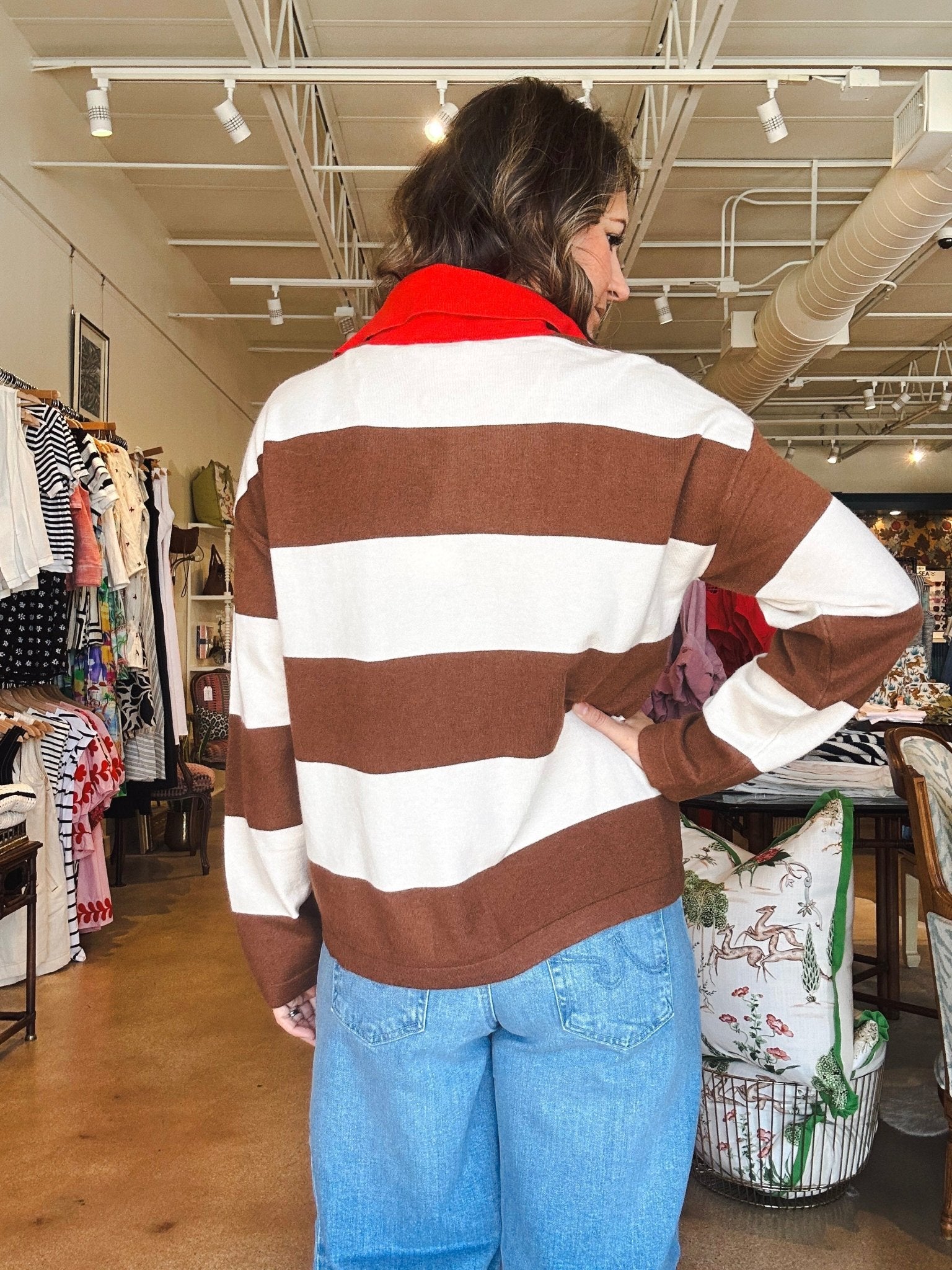 Colchique Sweater - Marron - Elle Maxine