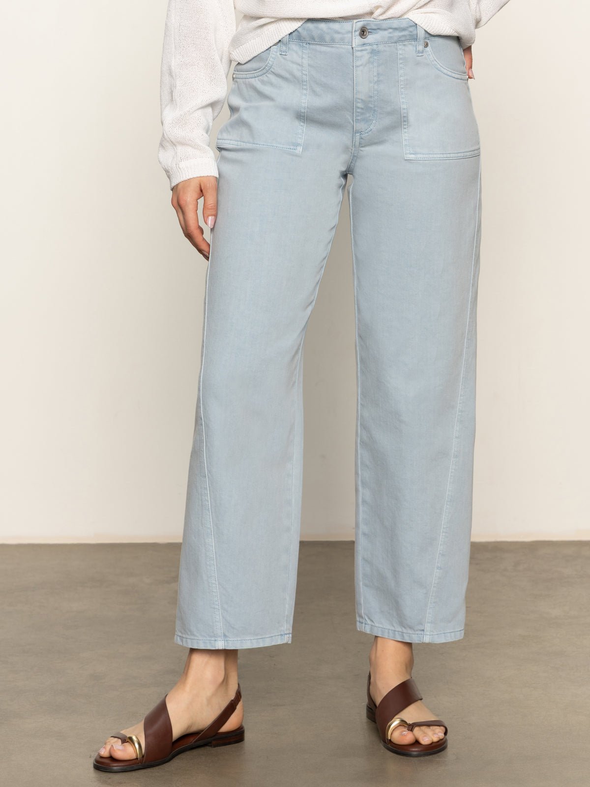 District Column Ankle Jean - Elle Maxine