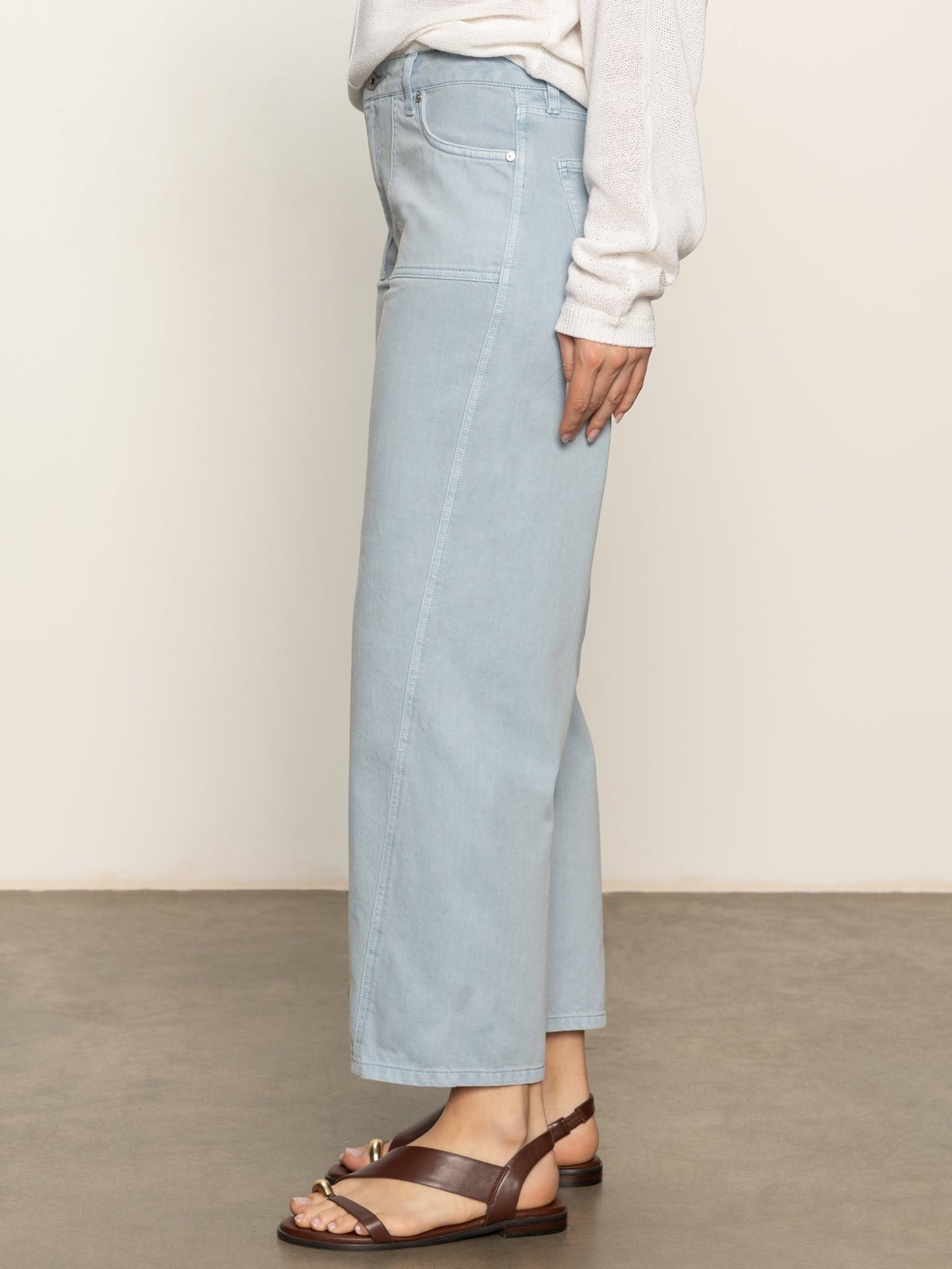 District Column Ankle Jean - Elle Maxine