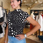 Elliott Sleeveless Tee - Stingray - Elle Maxine