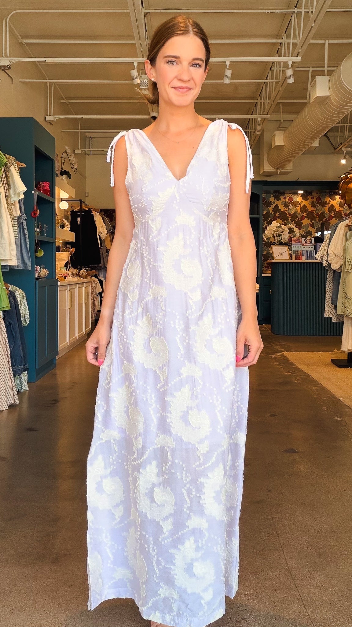 paisley maxi dress Ezra Paisley Maxi Dress – Elle Maxine