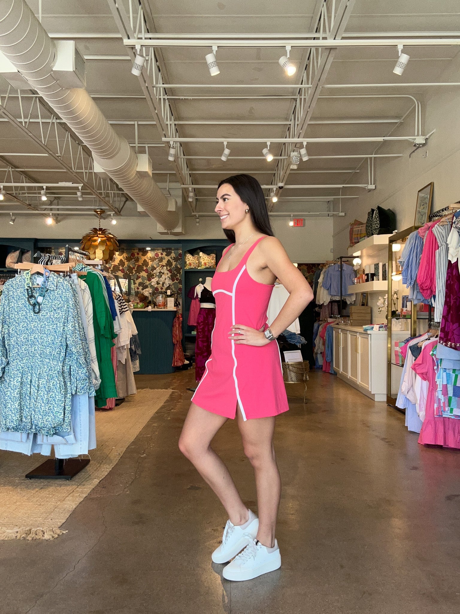 Filana Athletic Dress - Crush - Elle Maxine