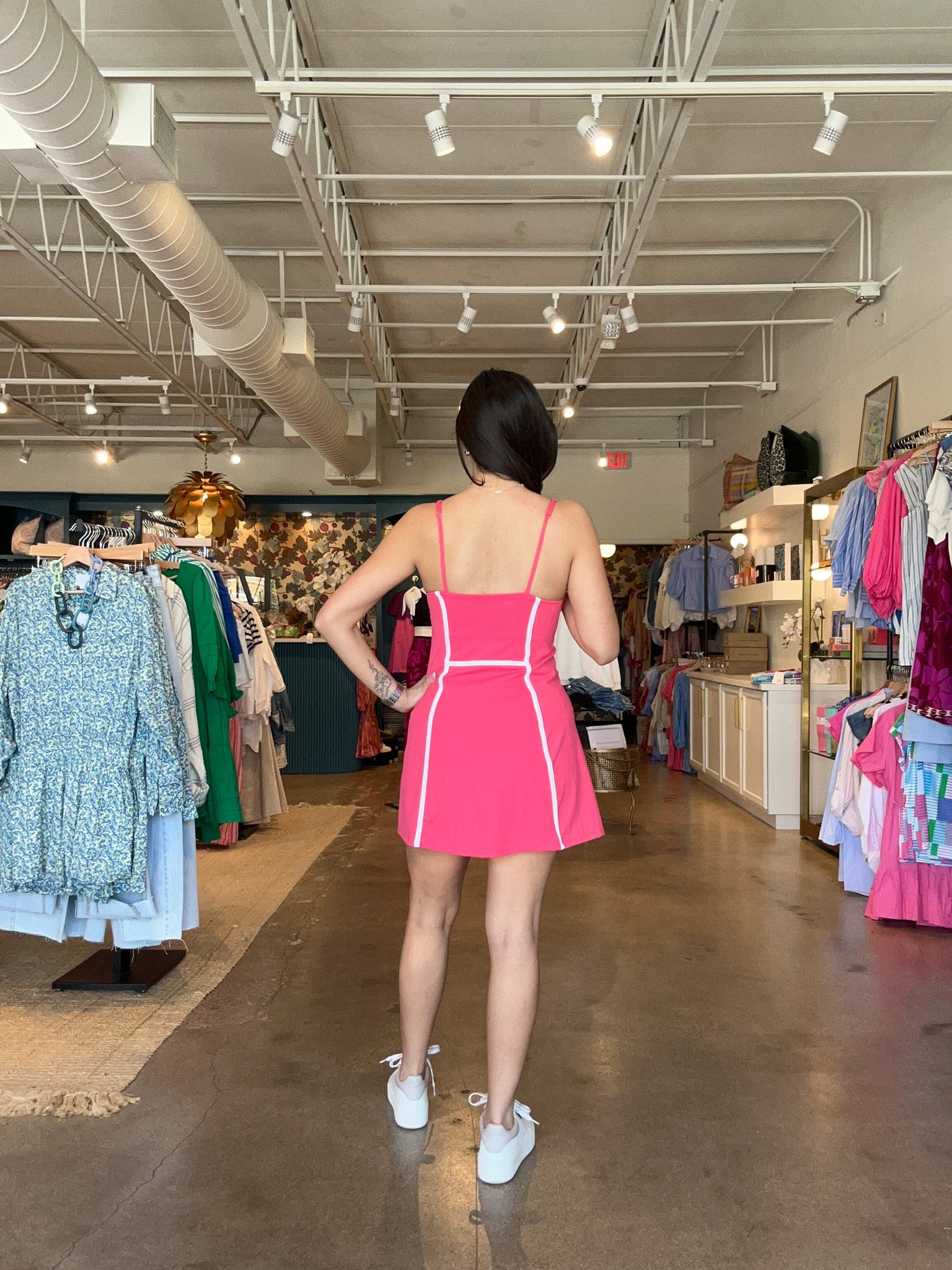 Filana Athletic Dress - Crush - Elle Maxine