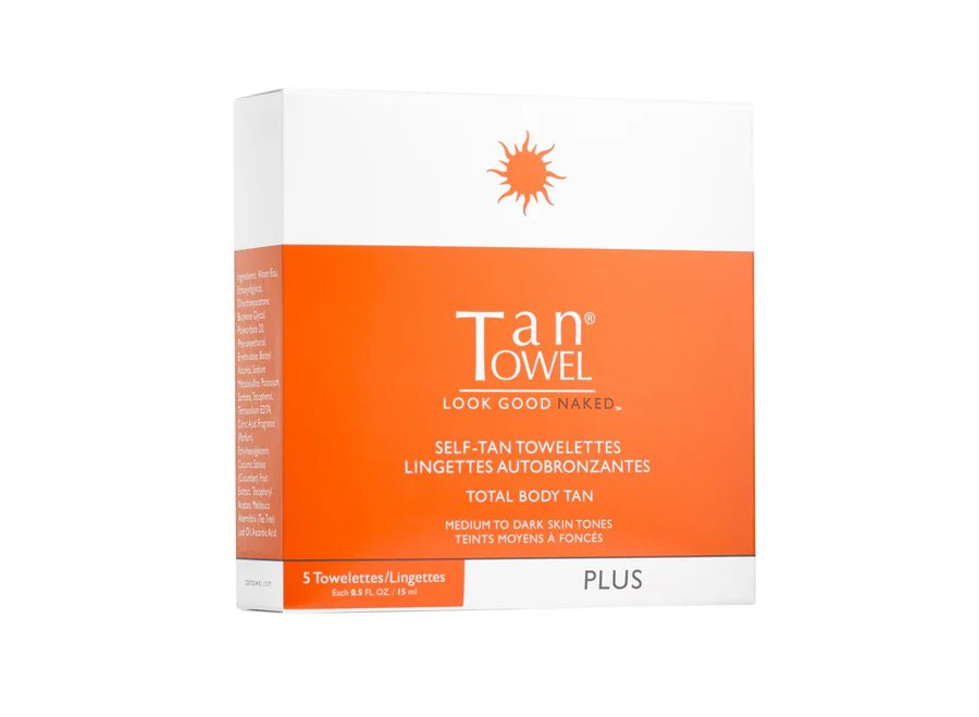 Full Body Tan Towels - Plus - Elle Maxine