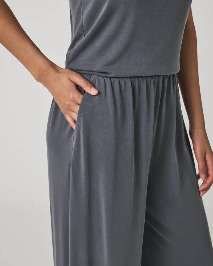 Giada Palazzo Pant - Ink - Elle Maxine