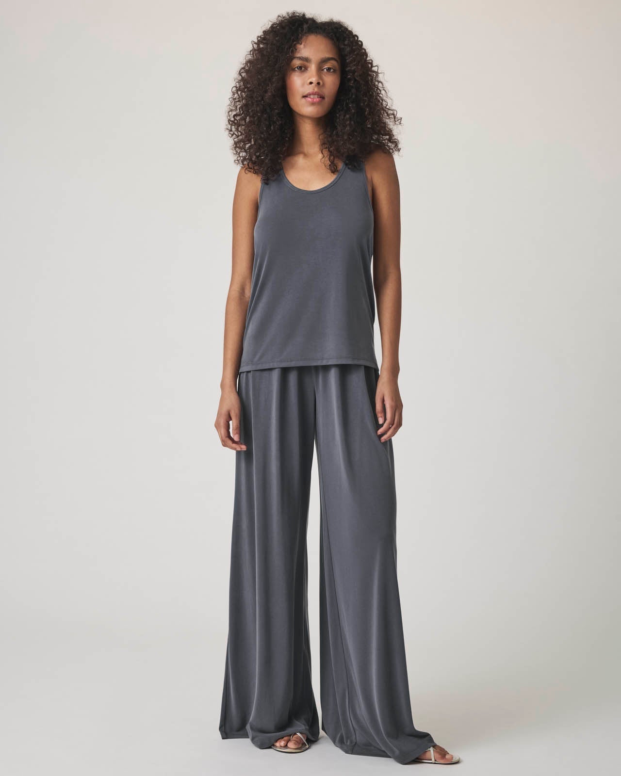 Giada Sandwash Tank - Ink - Elle Maxine