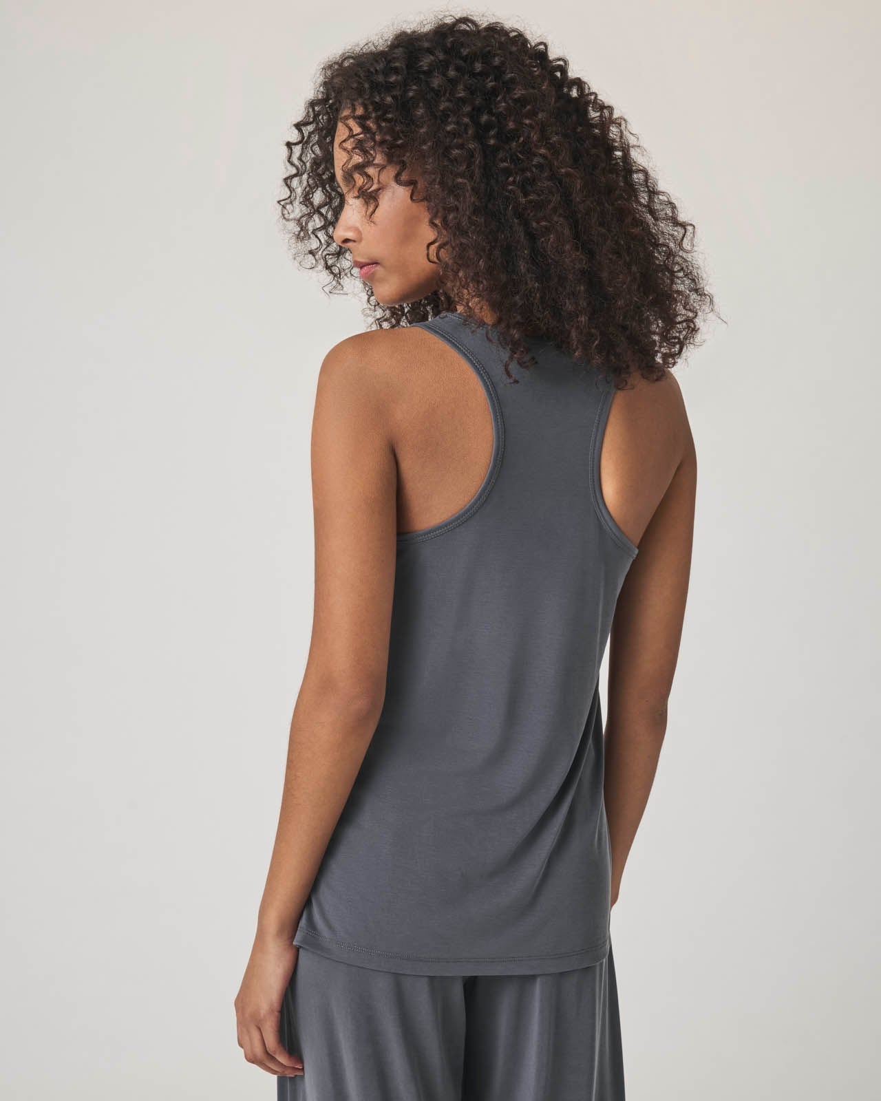 Giada Sandwash Tank - Ink - Elle Maxine