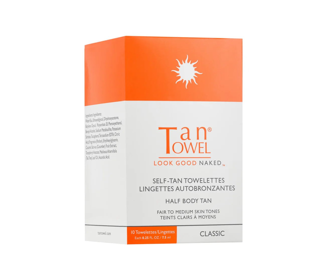 Half Body Tan Towels - Classic - Elle Maxine