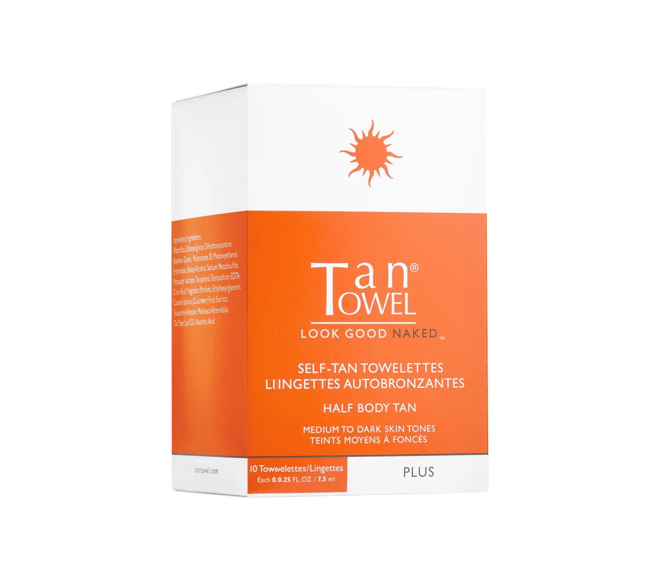 Half Body Tan Towels - Plus - Elle Maxine