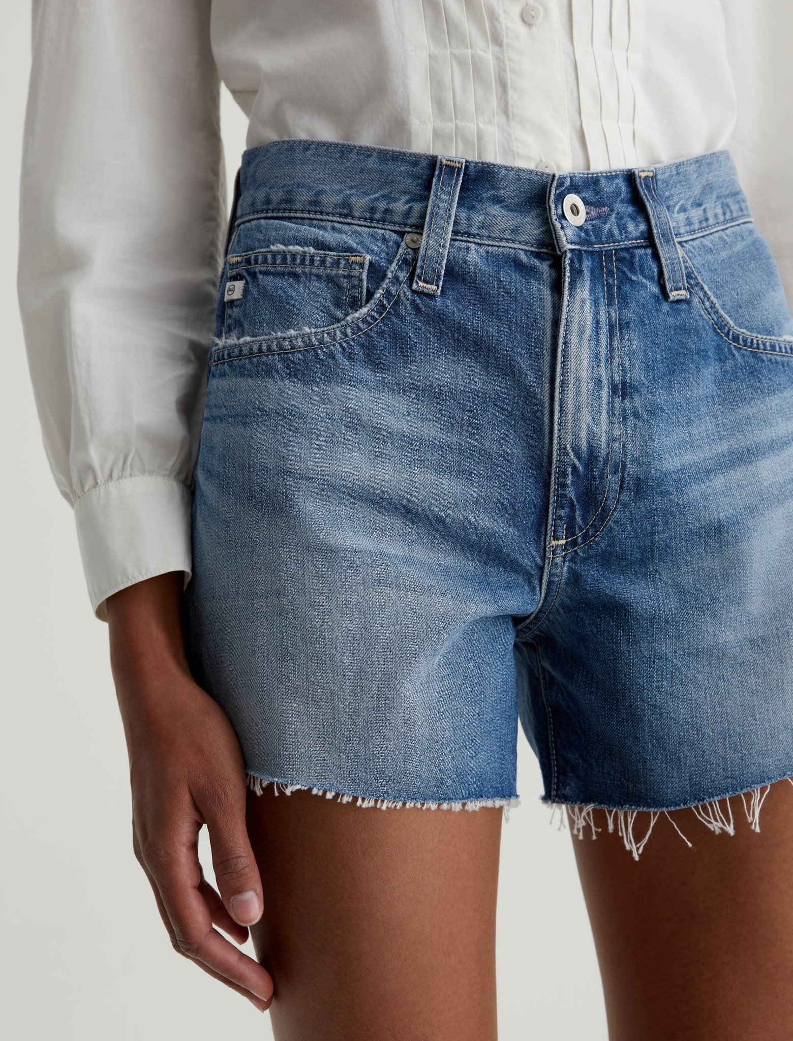 Halle Denim Shorts - Elle Maxine