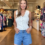 Halle Denim Shorts - Elle Maxine