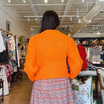 Heidi Sweater - Orange - Elle Maxine