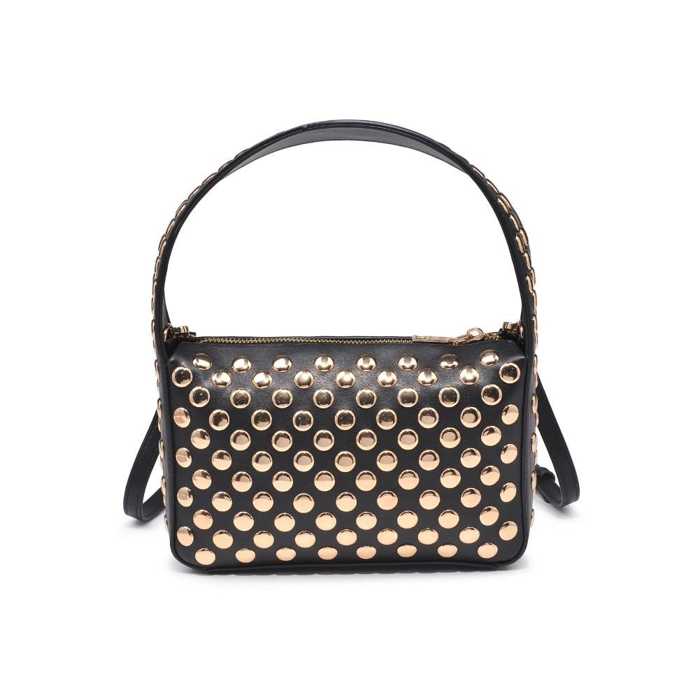 Isabel Studded Crossbody - Black - Elle Maxine