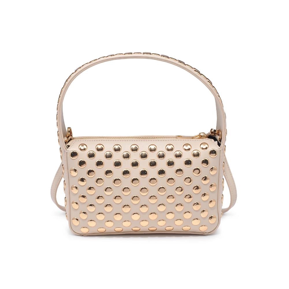 Isabel Studded Crossbody - Oatmilk - Elle Maxine