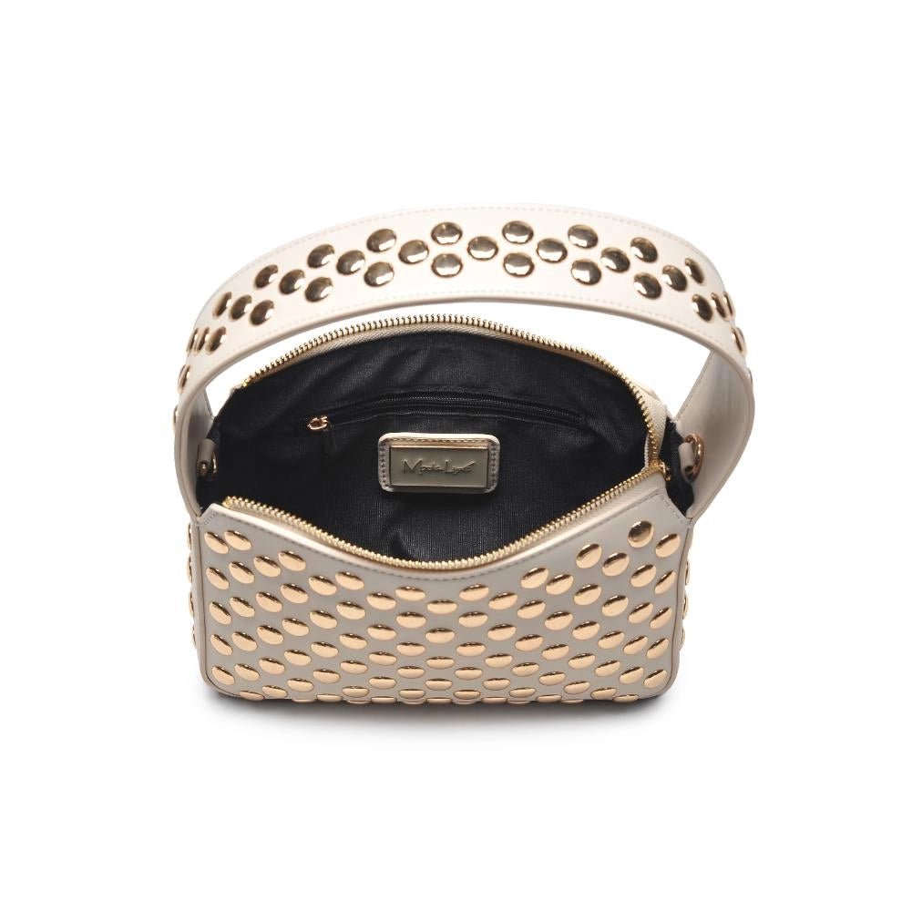 Isabel Studded Crossbody - Oatmilk - Elle Maxine