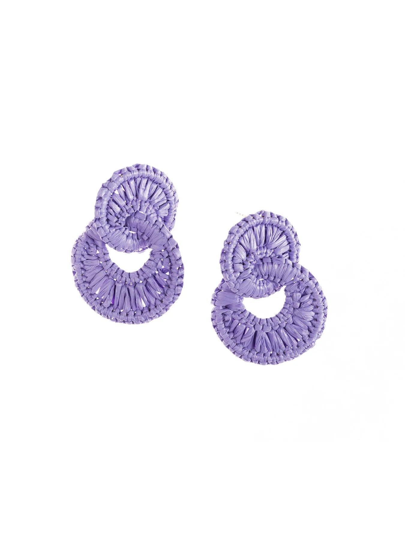 Kayla Earrings - Purple - Elle Maxine