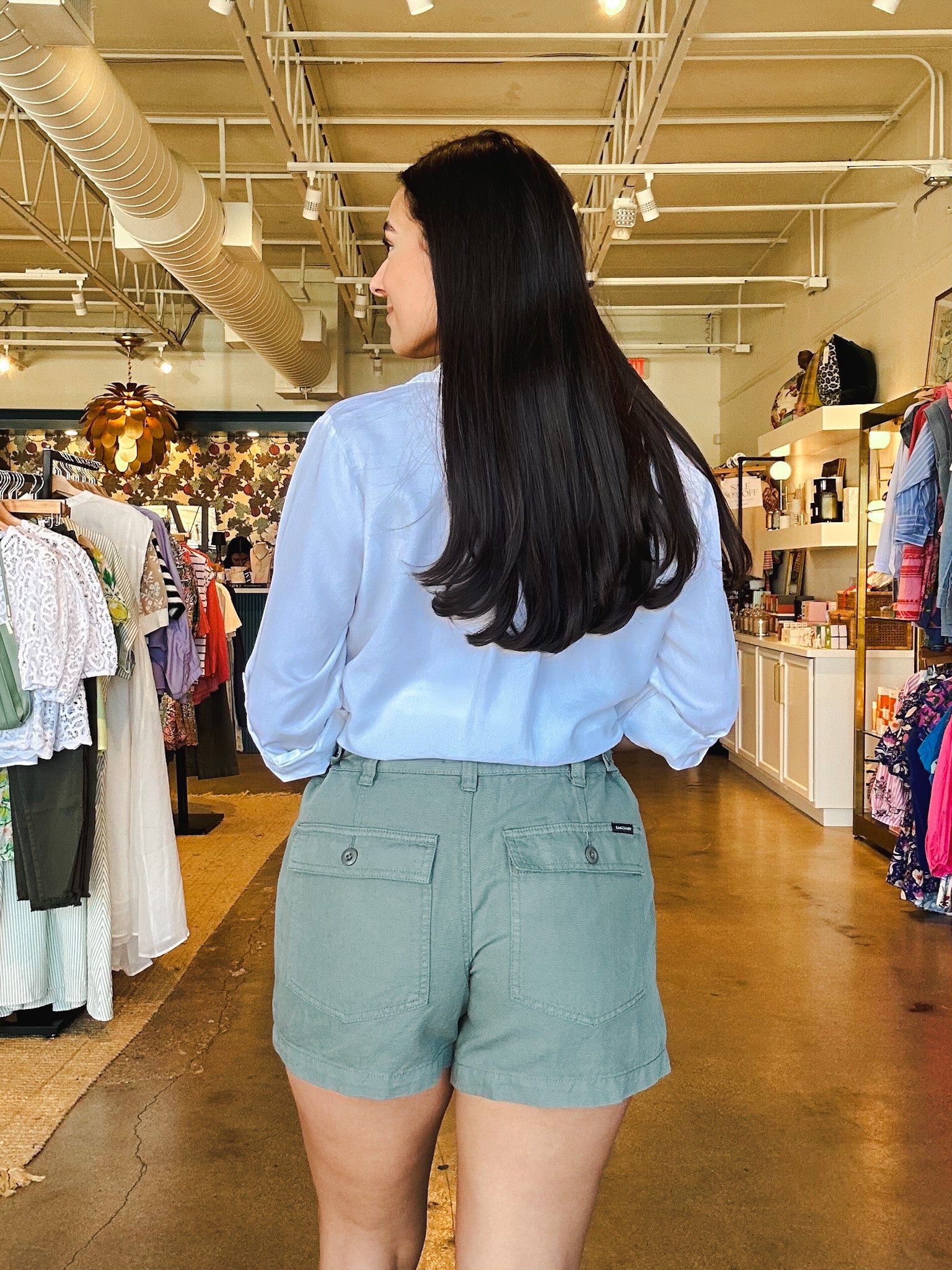 Kelly Army Short - Elle Maxine