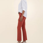 Kelsey Flare Jeans - Paprika - Elle Maxine