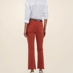 Kelsey Flare Jeans - Paprika - Elle Maxine