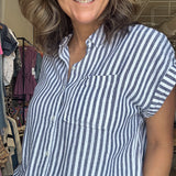 Kristy Stripe Top - Elle Maxine