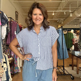 Kristy Stripe Top - Elle Maxine