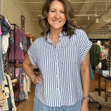 Kristy Stripe Top - Elle Maxine