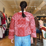 Lance Quilted Jacket - Terracotta - Elle Maxine