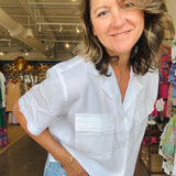 Lenora Top - White - Elle Maxine