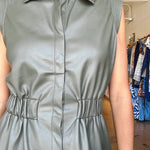 London Dress - Pine - Elle Maxine