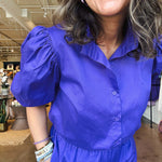 Mackenie Ruffle Neck Romper - Elle Maxine