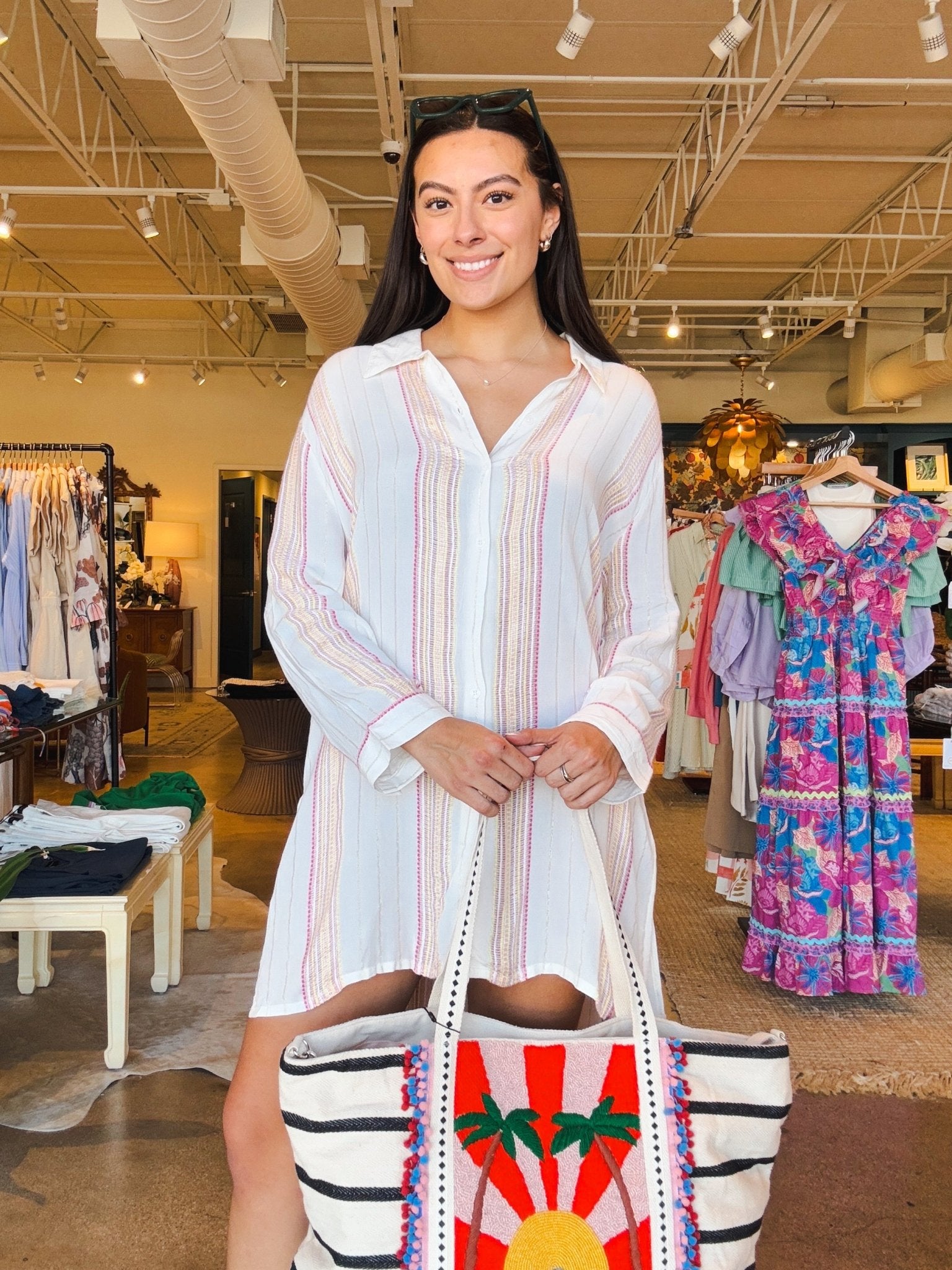 Maeve Shirtdress - Elle Maxine