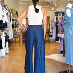 Marabella Pant - Indigo - Elle Maxine