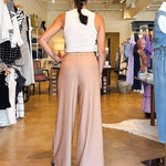 Marabella Pant - Khaki - Elle Maxine