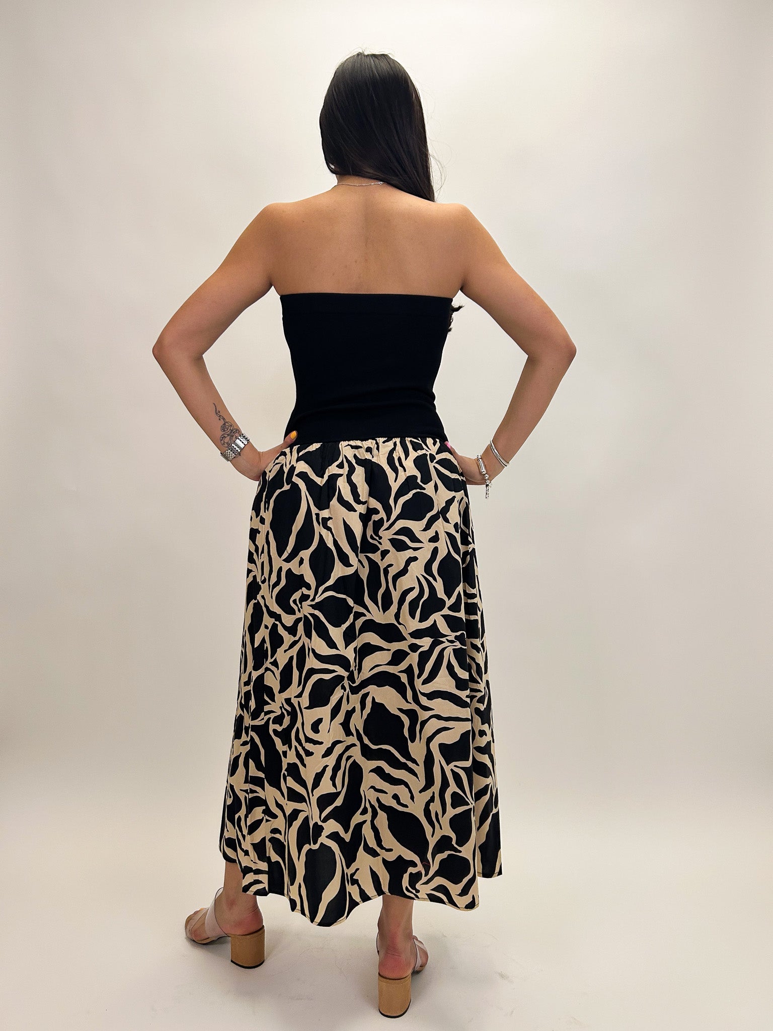 Meet Me At Sea Midi Dress - Elle Maxine