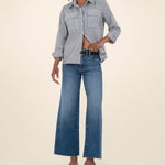 Meg Wide Leg Jeans - Toughness - Elle Maxine