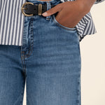 Meg Wide Leg Jeans - Toughness - Elle Maxine