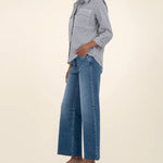 Meg Wide Leg Jeans - Toughness - Elle Maxine