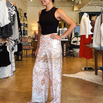 Melody Scarf Print Pant - Elle Maxine