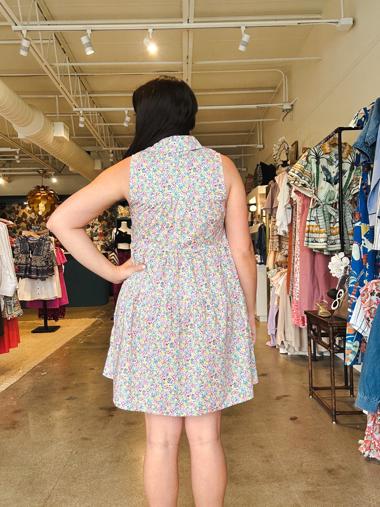 Mykonos Meadow Dress - Elle Maxine
